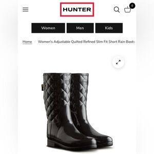 New Women’s Quilted Hunter Boots
